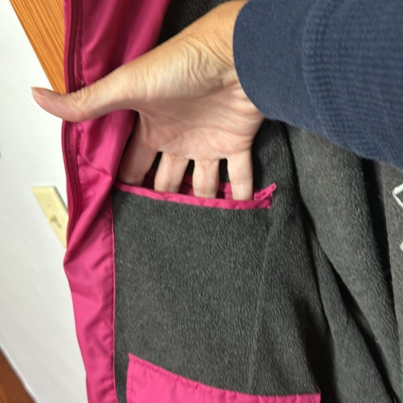 Covington Pink with white stripe size XL winter coat - Picture 9 of 16